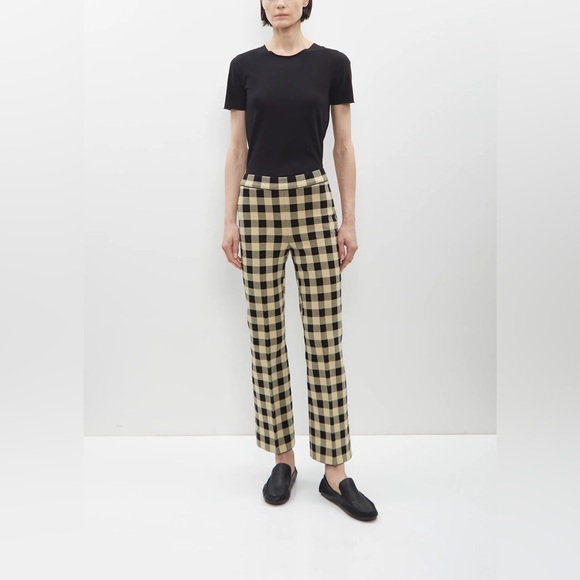 High Sport Gingham Kick Flare Pant Small - made in Italy - Picture 9 of 11